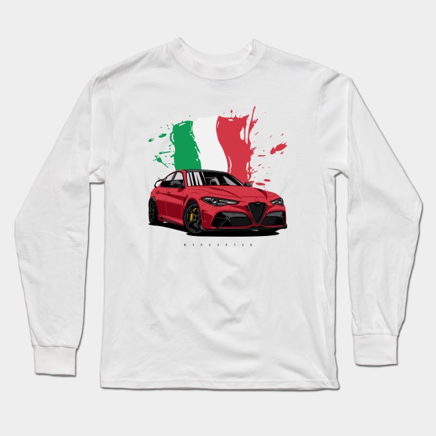 Giulia GTA Long Sleeve T-Shirt by Markaryan